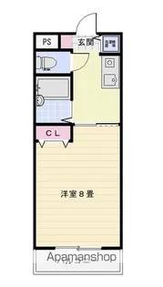 エクシード山城【3階】の間取り