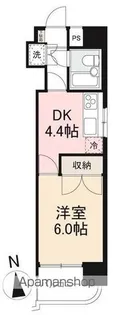 ダイアパレス栗林公園駅前【204号室】の間取り