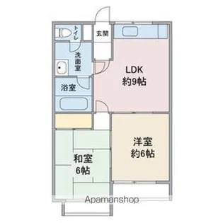 サニーヴィラ【2階】の間取り