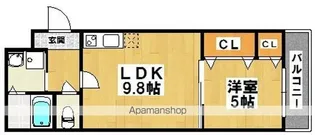 フジパレス山之内【2階】の間取り