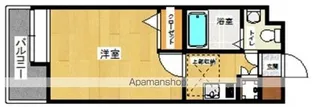 ダイナコートエスタディオ平尾駅前【3階】の間取り