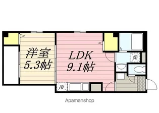 RELACHE新宿【2階】の間取り