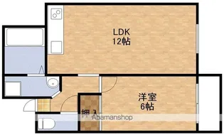 JMRレジデンス新大阪【5階】の間取り