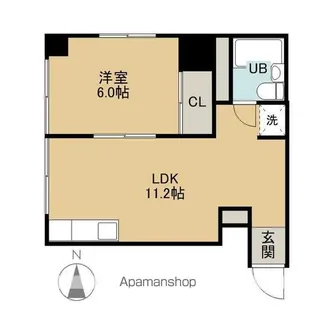 ヴィラフォレスタ【8階】の間取り