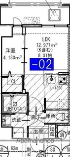 MODERN PALAZZO 博多 PRECIOUS【10階】の間取り