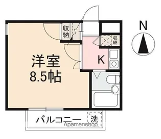 一刻館【402号室】の間取り