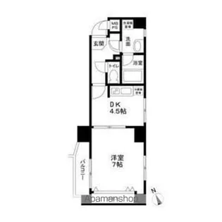 レジデンス練馬北町【3階】の間取り