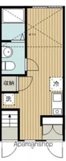 アルページュ八潮【103号室号室】の間取り