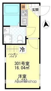 コンフォート東四ツ木【3階】の間取り