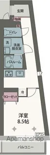 ベルウッドⅡ【1階】の間取り