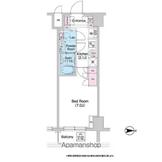 コンフォリア世田谷上馬【3階】の間取り