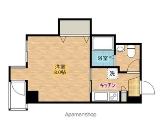 トウシンビル3【304号室】の間取り