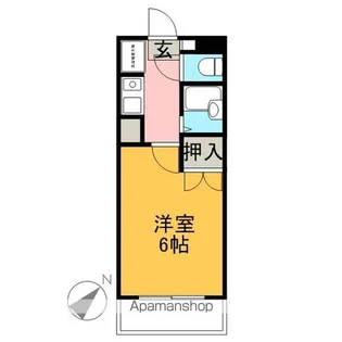 ブルーウイング【4階】の間取り