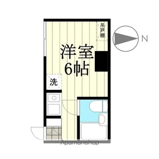 田中ビル【303号室】の間取り