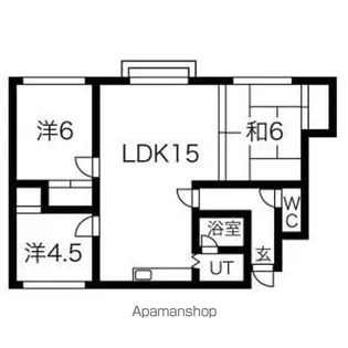 SKハイツ1【202号室】の間取り