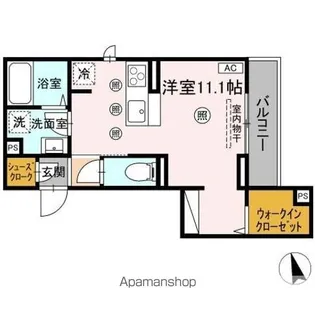 ロイヤルステージ東津田A棟【2階】の間取り