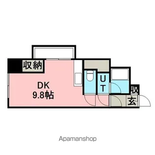 テイネ1・4マンション【706号室】の間取り