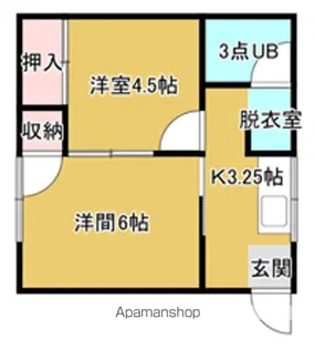 舞ハウス【2階】の間取り