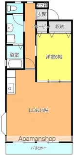 VERDA【305号室】の間取り