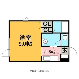 メープルN13【1階】の間取り