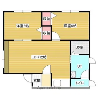 サンチャイルドB【1 1F号室】の間取り