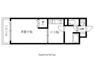 アルカディア・シティ【306号室】の間取り