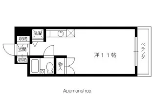 プレシードノモト【308号室】の間取り