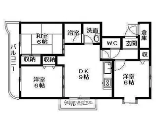 ローヤル樹林【4階】の間取り