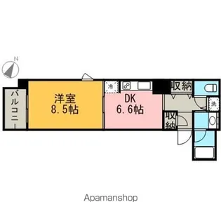 セノアタワー泉【2階】の間取り