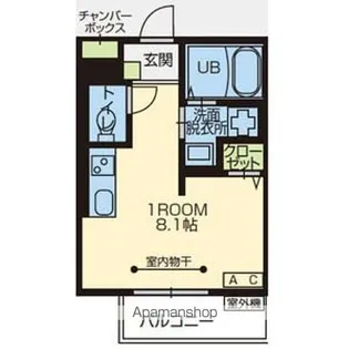 DEMEURE内丸【3階】の間取り