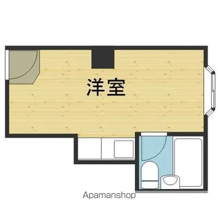 フォーリーブスイン上本町【602号室】の間取り