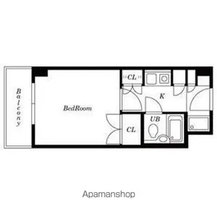 カルム亀島【7階】の間取り