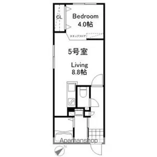 仮)プレスタ本郷通9丁目北MS【405号室】の間取り