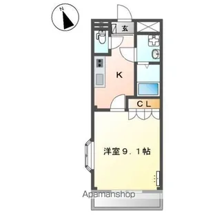 フォレスタガーデン【2階】の間取り