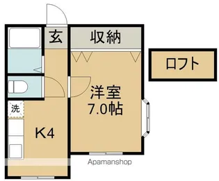 ホワイトキャッスル41番館【2階】の間取り