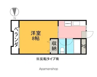 ベルビーハイツ【302号室】の間取り