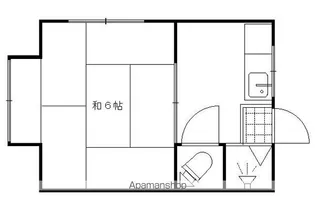 丁子ハイツ【105号室】の間取り