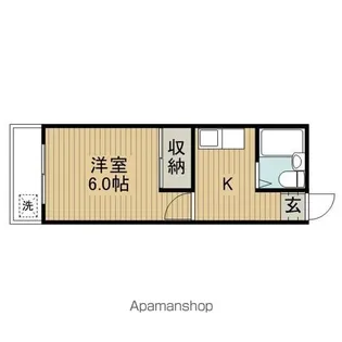 グリーンフィールド【2階】の間取り