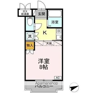 ヴィラソレイユ【3階】の間取り