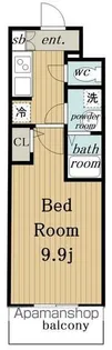S−RESIDENCE勝川駅前【10階】の間取り