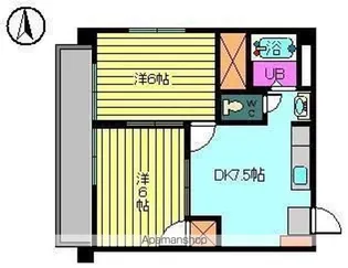 ポピーハイツ【3階】の間取り