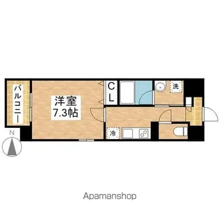 MXーIV【3階】の間取り