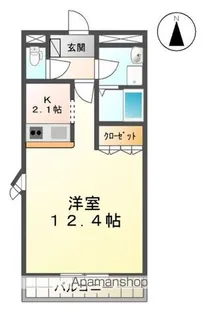 パレスさくらんぼ【303号室】の間取り