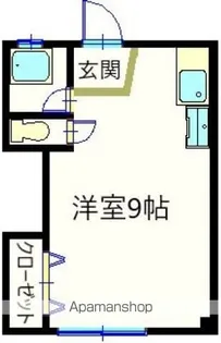 第一田万里ビル【2階】の間取り