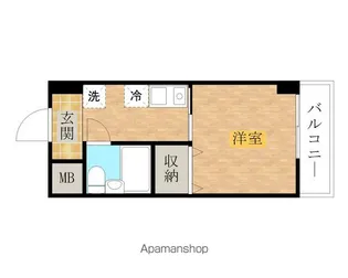 TBKビル【403号室】の間取り