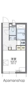 レオパレスマロウ【1階】の間取り