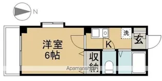 シャトーセブン【3階】の間取り