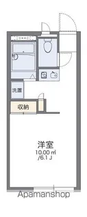レオパレスサニーハイツ【2階】の間取り