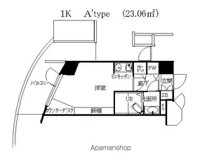 新潟ダイカンプラザ遊学館【312号室】の間取り