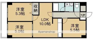 ハイデンスタニグチ【6階】の間取り